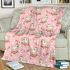 Bichon Frise Dog Pattern Print Blanket-grizzshop