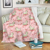 Bichon Frise Dog Pattern Print Blanket-grizzshop