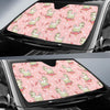 Bichon Frise Dog Pattern Print Car Sun Shade-grizzshop