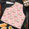 Bichon Frise Dog Pattern Print Men's Apron-grizzshop