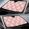 Bichon Frise Dog Print Pattern Car Sun Shade-grizzshop