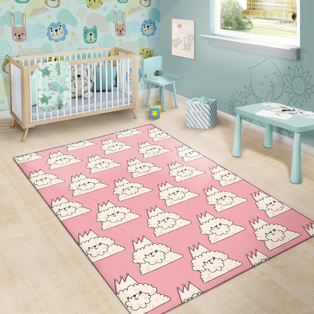 Bichon Frise Dog Print Pattern Floor Mat-grizzshop