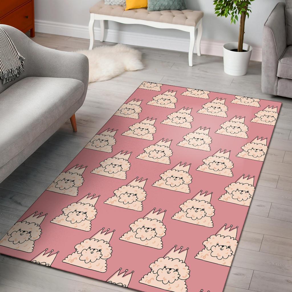 Bichon Frise Dog Print Pattern Floor Mat-grizzshop