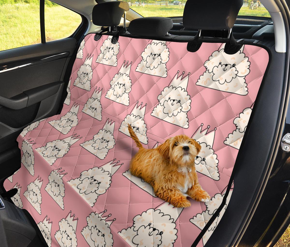 Bichon Frise Dog Print Pattern Pet Car Seat Cover-grizzshop