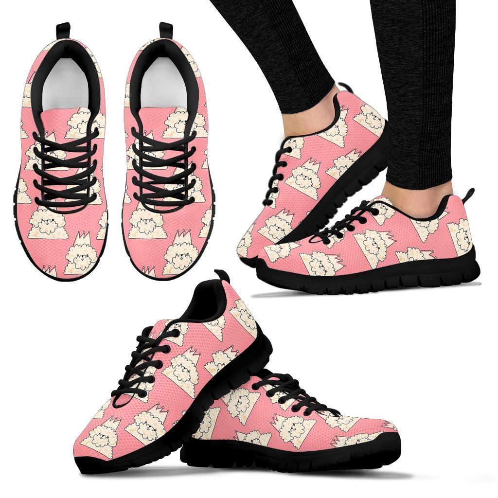 Bichon Frise Dog Print Pattern Sneaker Shoes For Men Women-grizzshop