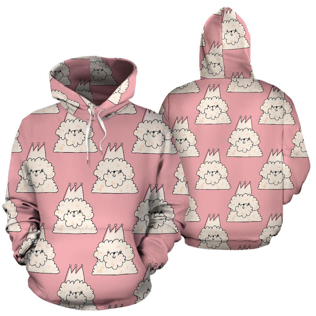 Bichon Frise Dog Print Pattern Women Men Pullover Hoodie-grizzshop