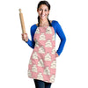 Bichon Frise Dog Print Pattern Women's Apron-grizzshop