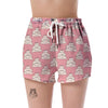 Bichon Frise Dog Print Pattern Women's Shorts-grizzshop