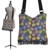 Bicycle Floral Pattern Print Crossbody bags-grizzshop