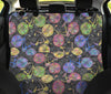 Bicycle Floral Pattern Print Pet Car Seat Cover-grizzshop