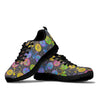 Bicycle Floral Pattern Print Sneaker Shoes For Men Women-grizzshop