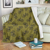 Bicycle Print Pattern Blanket-grizzshop