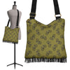 Bicycle Print Pattern Crossbody bags-grizzshop