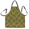 Bicycle Print Pattern Men's Apron-grizzshop