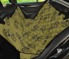 Bicycle Print Pattern Pet Car Seat Cover-grizzshop