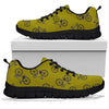 Bicycle Print Pattern Sneaker Shoes For Men Women-grizzshop