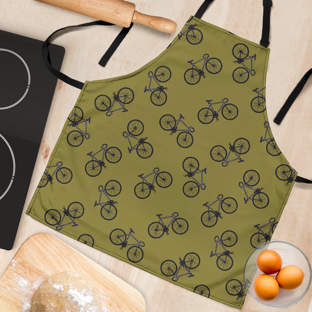 Bicycle Print Pattern Women's Apron-grizzshop