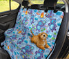 Bigfoot Blue Pattern Print Pet Car Seat Cover-grizzshop