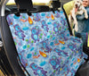 Bigfoot Blue Pattern Print Pet Car Seat Cover-grizzshop