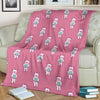 Bigfoot Pattern Print Blanket-grizzshop