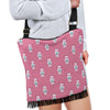 Bigfoot Pattern Print Crossbody bags-grizzshop