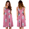 Bigfoot Pattern Print Dress-grizzshop