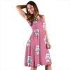 Bigfoot Pattern Print Dress-grizzshop