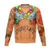 Bikini Xmas Life Tattoo Christmas Ugly Sweater-grizzshop