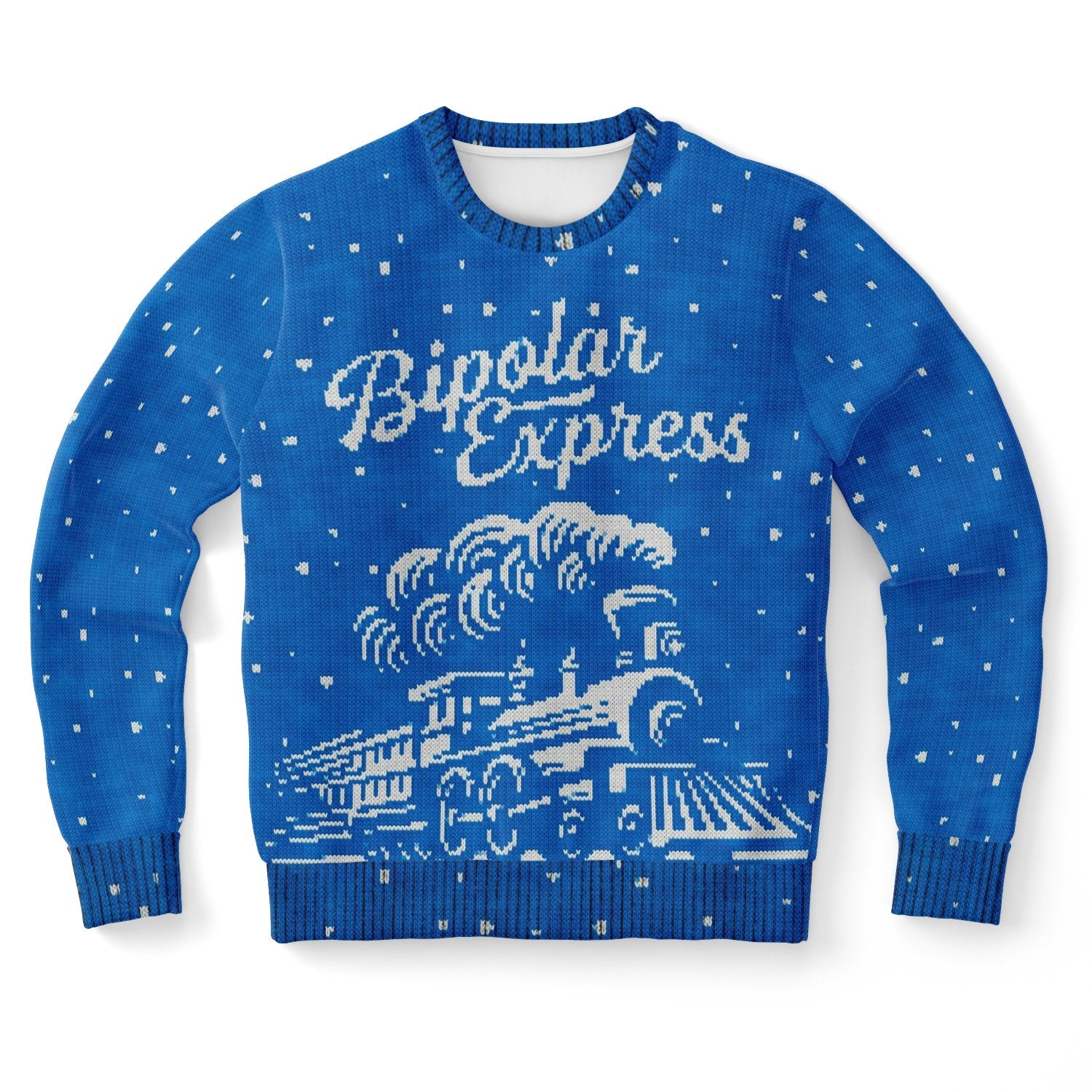 Bipolar Express Ugly Christmas Sweater-grizzshop
