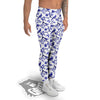 Bird Chinoiserie Print Pattern Men's Leggings-grizzshop