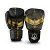 Bird Spiritual Golden Print Boxing Gloves-grizzshop