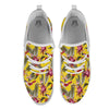 Bird Tropical Of Paradise Print Pattern White Athletic Shoes-grizzshop