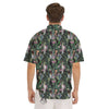 Birds Hawaiian Tropical Print Pattern Men's Short Sleeve Shirts-grizzshop