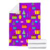 Birthday Pattern Print Blanket-grizzshop