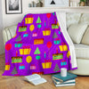 Birthday Pattern Print Blanket-grizzshop