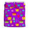 Birthday Pattern Print Duvet Cover Bedding Set-grizzshop