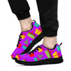 Birthday Pattern Print Sneaker Shoes For Men Women-grizzshop