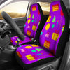 Birthday Pattern Print Universal Fit Car Seat Covers-grizzshop