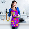 Birthday Pattern Print Women's Apron-grizzshop