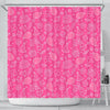 Birthday Print Pattern Bathroom Shower Curtain-grizzshop