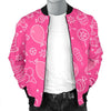 Birthday Print Pattern Men's Bomber Jacket-grizzshop