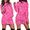 Birthday Print Pattern Women Hoodie Dress-grizzshop