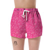 Birthday Print Pattern Women's Shorts-grizzshop