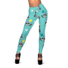 Birthday Raccoon Print Pattern Women Leggings-grizzshop