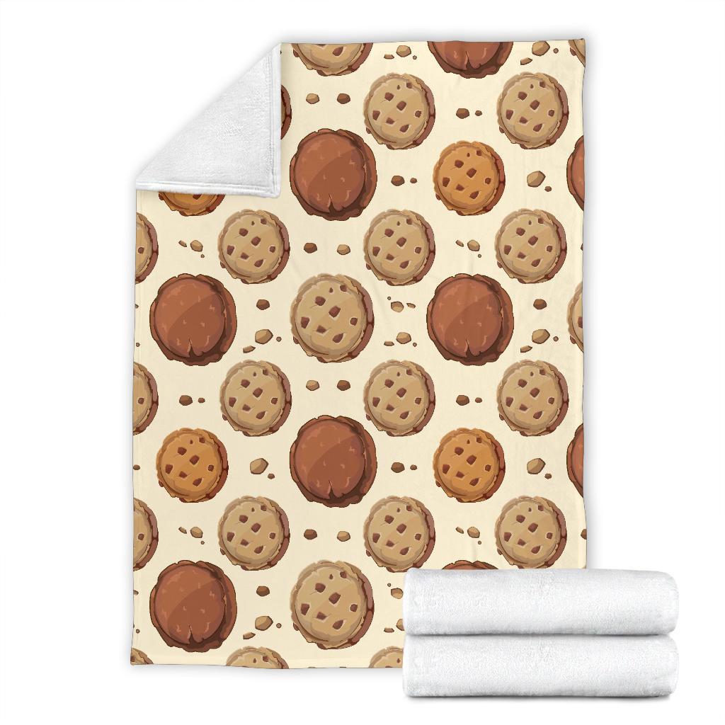 Biscuit Cookie Pattern Print Blanket-grizzshop