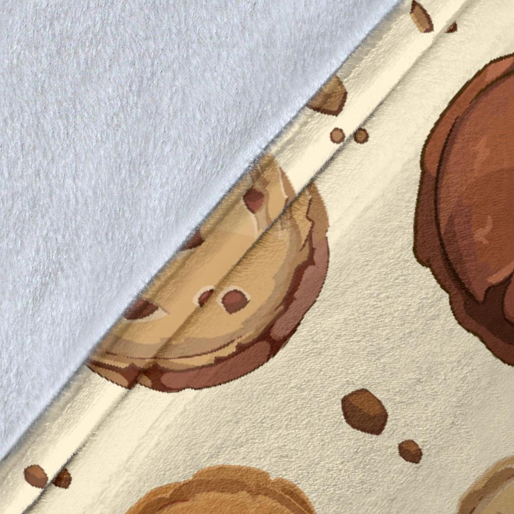 Biscuit Cookie Pattern Print Blanket-grizzshop