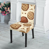 Biscuit Cookie Pattern Print Chair Cover-grizzshop