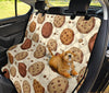 Biscuit Cookie Pattern Print Pet Car Seat Cover-grizzshop