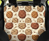 Biscuit Cookie Pattern Print Pet Car Seat Cover-grizzshop