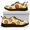 Biscuit Cookie Pattern Print Sneaker Shoes For Men Women-grizzshop